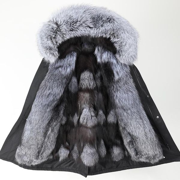 women's fur & faux 2021 woman warm streetwear black real coat big collar with liner parka winter long jacket
women's fur & faux 2021 woman warm streetwear black real coat big collar with liner parka winter long jacket