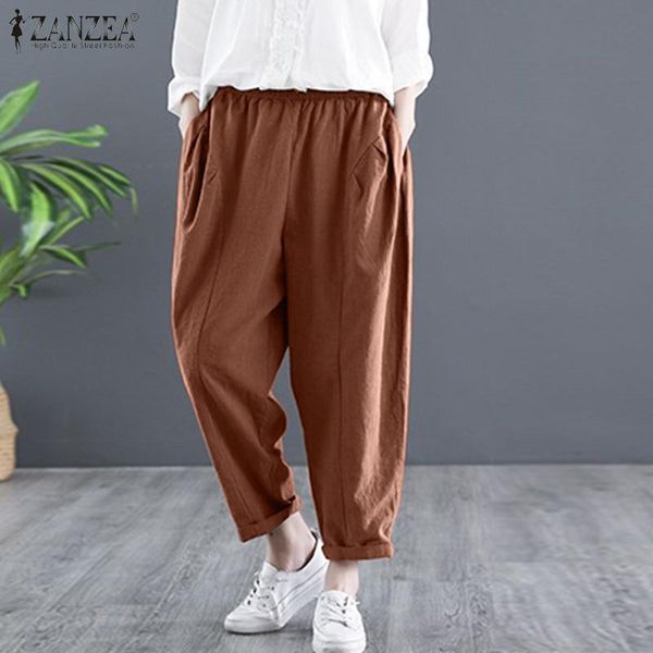 women's pants & capris zanzea 2021 trousers fashion summer solid harem elastic waist pantalon loose palazzo casual turnip plus size, Black;white
women's pants & capris zanzea 2021 trousers fashion summer solid harem elastic waist pantalon loose palazzo casual turnip plus size, Black;white