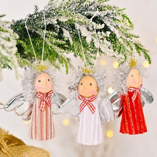 christmas decorations 3/6pc hanging angel cute plush doll tree door wall decoratin drop
christmas decorations 3/6pc hanging angel cute plush doll tree door wall decoratin drop
