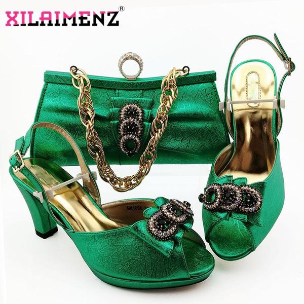 dress shoes latest 2021 african and bag set super high heels party in women fashion italian matching shoe green color, Black
dress shoes latest 2021 african and bag set super high heels party in women fashion italian matching shoe green color, Black