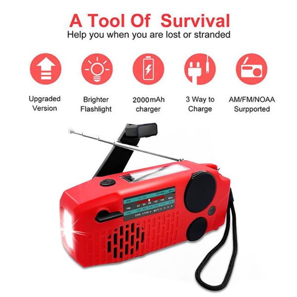 portable lanterns 2000mah multifunctional radio hand crank solar usb charging fm am noaa weather alarm led torch
portable lanterns 2000mah multifunctional radio hand crank solar usb charging fm am noaa weather alarm led torch