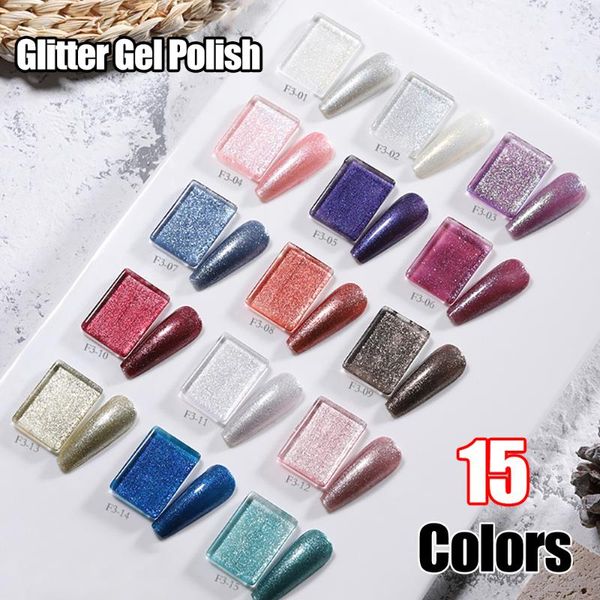 nail gel vendeeni glitter polish 15 colors sparkling shiny varnish semi permanent uv led soak off lacquer 15ml, Red;pink
nail gel vendeeni glitter polish 15 colors sparkling shiny varnish semi permanent uv led soak off lacquer 15ml, Red;pink