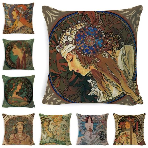 cushion/decorative pillow vintage european art throw gallery decorative cushion sofa beautiful girl cotton linen seat 45x45
cushion/decorative pillow vintage european art throw gallery decorative cushion sofa beautiful girl cotton linen seat 45x45