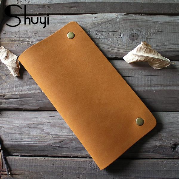 men wallet long genuine leather female money bag women frosted cowhide clutch phone purse card holder vintage hasp card package, Red;black
men wallet long genuine leather female money bag women frosted cowhide clutch phone purse card holder vintage hasp card package, Red;black