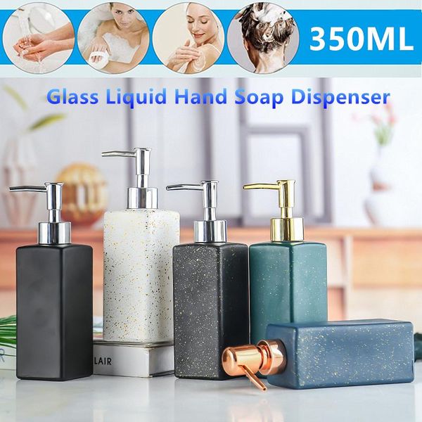 storage bottles & jars 1pc glass hand soap sanitizer liquid bottle shampoo shower gel lotion container
storage bottles & jars 1pc glass hand soap sanitizer liquid bottle shampoo shower gel lotion container