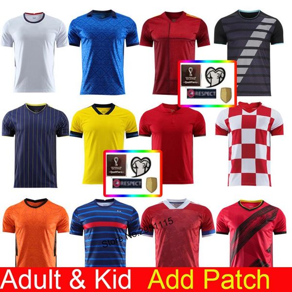 men's t-shirts 20 21 france spain italy czech austria sweden turkey belgium croatia russia home away men soccer kit t shirt, White;black
men's t-shirts 20 21 france spain italy czech austria sweden turkey belgium croatia russia home away men soccer kit t shirt, White;black