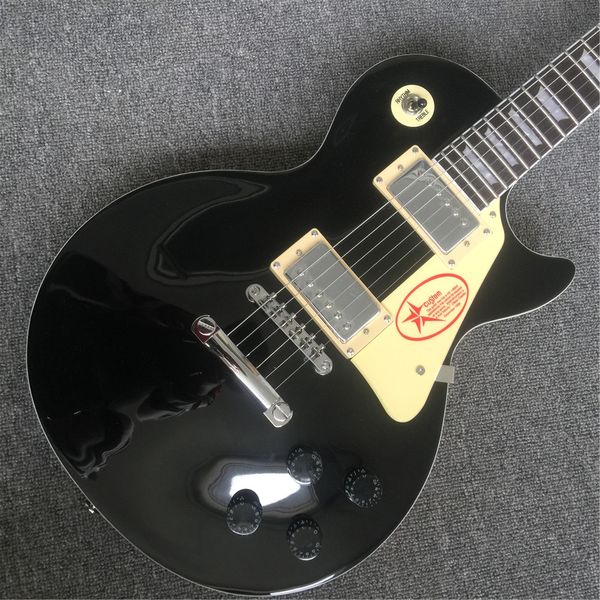 ace frehley custom electric guitar black color humbucker pickups rosewood fingerboard mahogany body high quality
ace frehley custom electric guitar black color humbucker pickups rosewood fingerboard mahogany body high quality