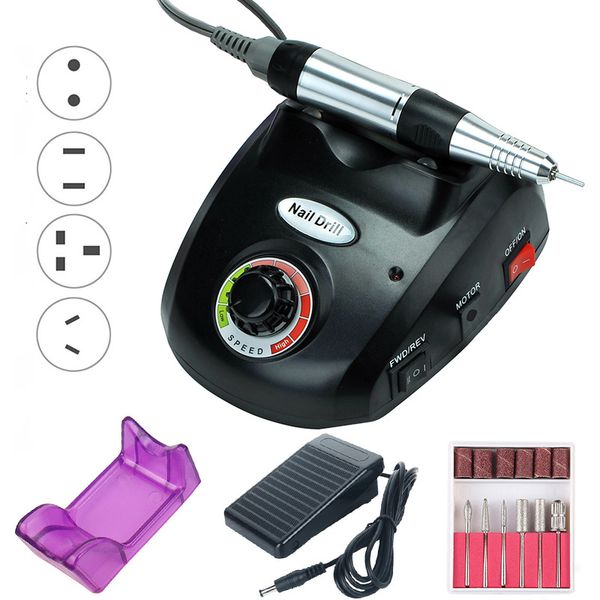 30000rpm electronic nail drill manicure machine high speed professional sander for nails art salon and personal use nad027, Silver
30000rpm electronic nail drill manicure machine high speed professional sander for nails art salon and personal use nad027, Silver