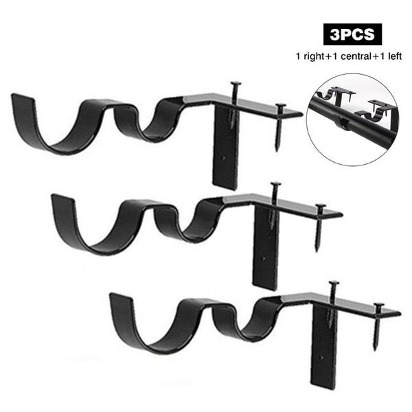other home decor 3pcs/set curtain rod brackets heavy duty pole holders durable metal wall universal
other home decor 3pcs/set curtain rod brackets heavy duty pole holders durable metal wall universal