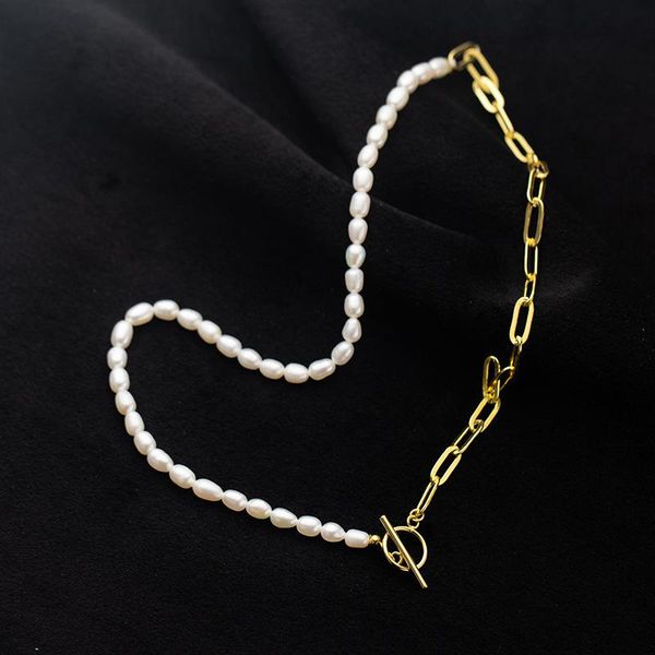 chains 925 sterling silver pearl necklace for women asymmetrical thick chain link korean statement jewelry 2021 drop
chains 925 sterling silver pearl necklace for women asymmetrical thick chain link korean statement jewelry 2021 drop