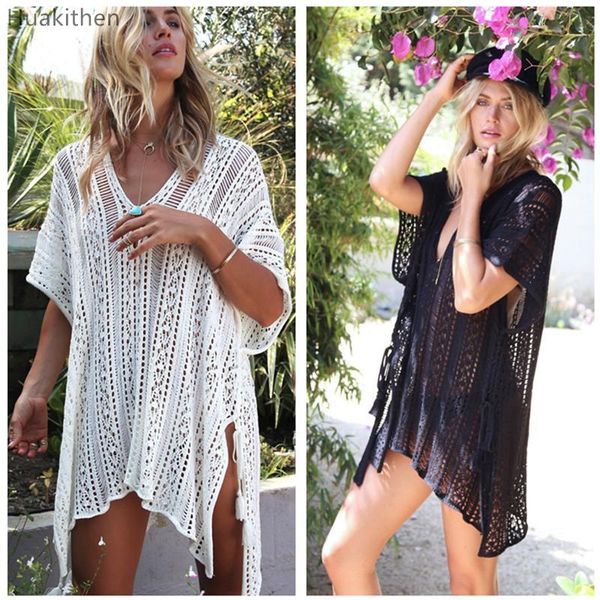 2021 new beach cover up bikini crochet womenbeach wear summer swimsuit cover up hollow out beach dress praia bather suit, White;black
2021 new beach cover up bikini crochet womenbeach wear summer swimsuit cover up hollow out beach dress praia bather suit, White;black