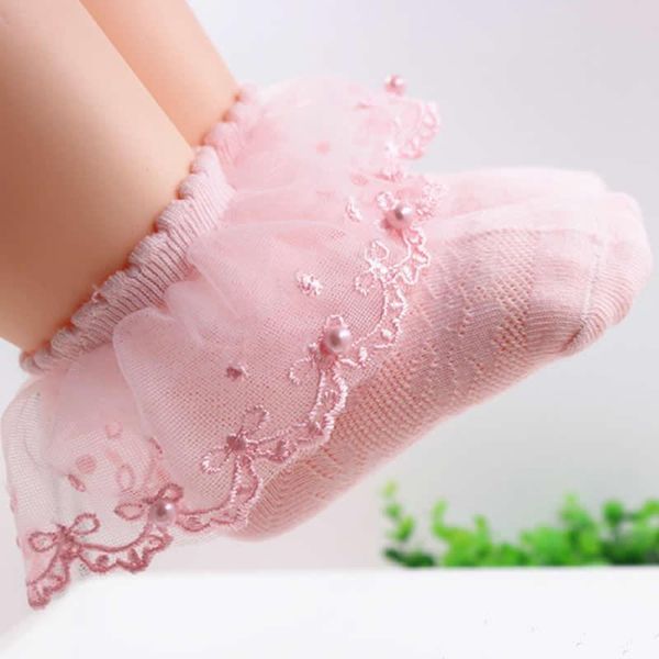 socks baby girl lace spring summer toddler girls pearl princess cotton thin sock born infant, Pink;yellow 
socks baby girl lace spring summer toddler girls pearl princess cotton thin sock born infant, Pink;yellow
