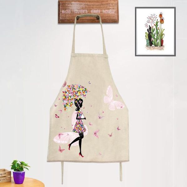 aprons 2021 flower butterfly girl printed kitchen for women home cooking baking waist bib pinafore
aprons 2021 flower butterfly girl printed kitchen for women home cooking baking waist bib pinafore
