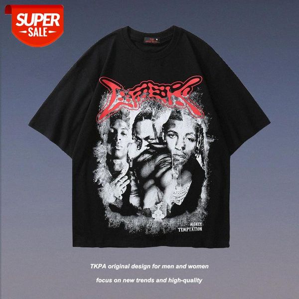 dark high street american west coast gangster hip hop rap band printed loose vibe short sleeve t-shirt #c83q, White;black
dark high street american west coast gangster hip hop rap band printed loose vibe short sleeve t-shirt #c83q, White;black