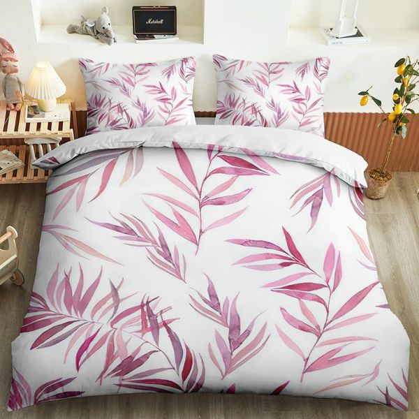 bedding sets home textile tropical rainforest leaves duvet cover pillowcase boy kid teen girl set king  size 
bedding sets home textile tropical rainforest leaves duvet cover pillowcase boy kid teen girl set king  size