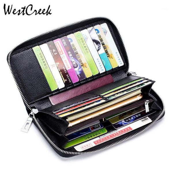 wallets westcreek brand genuine leather rfid zipper men phone clutch bag women minimalist wristband coin purse passport1, Red;black
wallets westcreek brand genuine leather rfid zipper men phone clutch bag women minimalist wristband coin purse passport1, Red;black