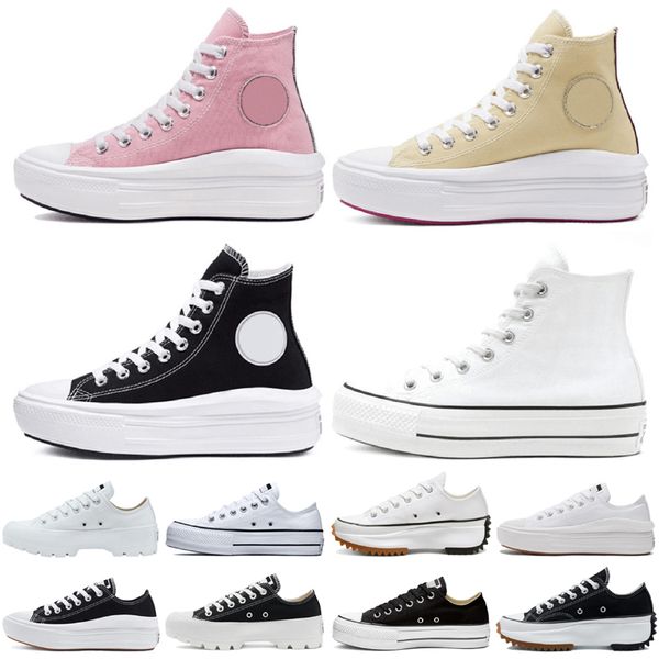 2022 classic canvas casual shoes sneaker platform shoe triple black white high low mens women sport sneakers
2022 classic canvas casual shoes sneaker platform shoe triple black white high low mens women sport sneakers