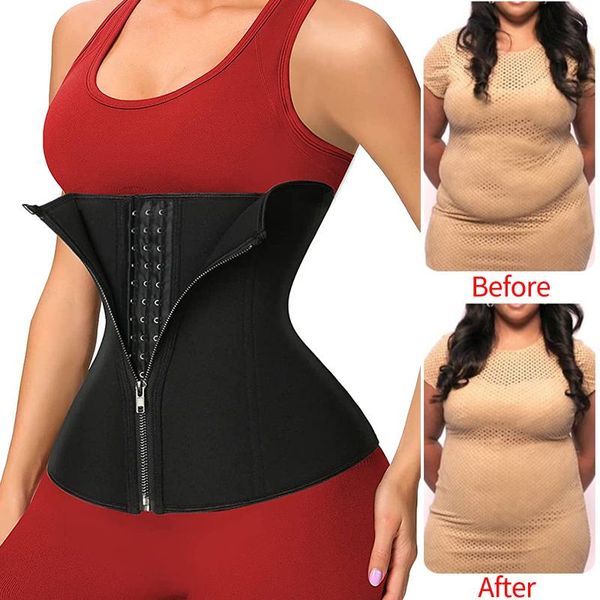women's shapers neoprene waist trainer for women weight loss corset sauna sweat workout trimmer belt slimming body shaper faja shapewea, Black;white
women's shapers neoprene waist trainer for women weight loss corset sauna sweat workout trimmer belt slimming body shaper faja shapewea, Black;white