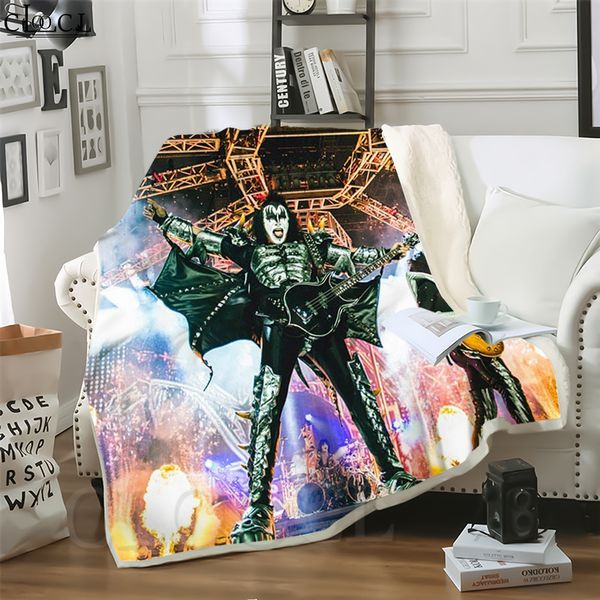 cloocl new punk rock kiss band 3d print casual style air conditioning blanket teens bedding throw blankets plush quilt
cloocl new punk rock kiss band 3d print casual style air conditioning blanket teens bedding throw blankets plush quilt