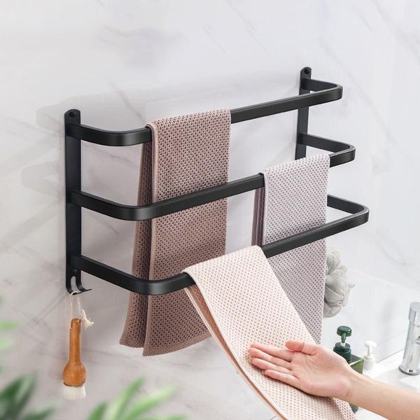 towel racks hanger rack bathroom srorage shelf wall mounted 30-60cm aluminum bar rail hook holder shower organizer shelves
towel racks hanger rack bathroom srorage shelf wall mounted 30-60cm aluminum bar rail hook holder shower organizer shelves