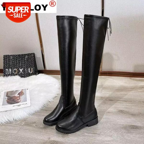 slim boots over the knee high pu women snow women's fashion winter thigh shoes woman botas feminina leather plush heel #uj6c, Black
slim boots over the knee high pu women snow women's fashion winter thigh shoes woman botas feminina leather plush heel #uj6c, Black