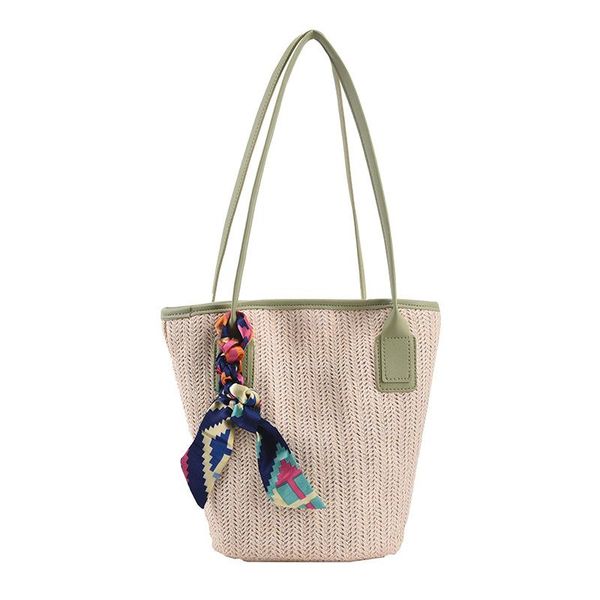 evening bags simple woven handbag 2021 summer korean fashion silk scarf contrast color straw ladies shoulder bag
evening bags simple woven handbag 2021 summer korean fashion silk scarf contrast color straw ladies shoulder bag