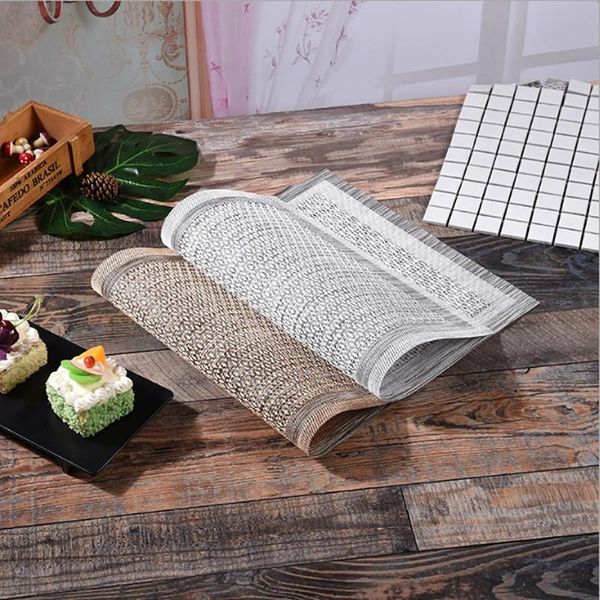 table runner 4pcs/lot placemat exquisite pvc tablemat waterproof slip-resistant heat insulation dining mat disc pads bowl pad
table runner 4pcs/lot placemat exquisite pvc tablemat waterproof slip-resistant heat insulation dining mat disc pads bowl pad