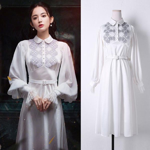 casual dresses fashion women 2021 elegant lantern sleeve dress female patchwork long party vestidos streetwear, Black;gray
casual dresses fashion women 2021 elegant lantern sleeve dress female patchwork long party vestidos streetwear, Black;gray