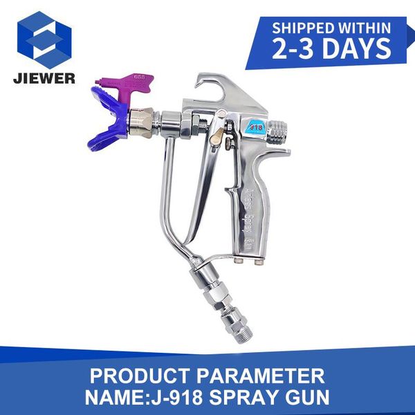professional spray guns spraying machine general gun high pressure airless sprayer accessories inorganic paint j-918 quality
professional spray guns spraying machine general gun high pressure airless sprayer accessories inorganic paint j-918 quality