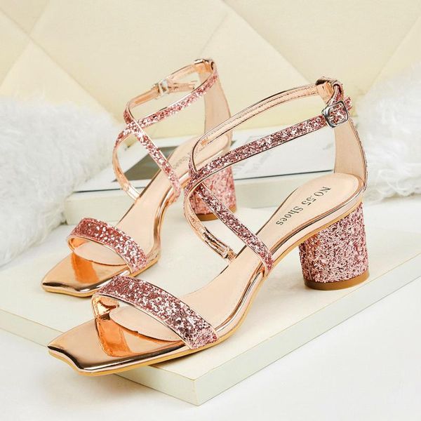 dress shoes shiny bling thick heel women cross buckle cut-outs party sandals woman open toe platform high heels wedding red, Black
dress shoes shiny bling thick heel women cross buckle cut-outs party sandals woman open toe platform high heels wedding red, Black