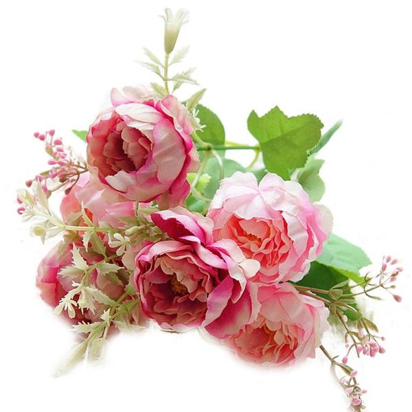 decorative flowers & wreaths 1pc artificial flower peony home garden bride wedding party diy pography prop decor silk bouquet decoration fak
decorative flowers & wreaths 1pc artificial flower peony home garden bride wedding party diy pography prop decor silk bouquet decoration fak
