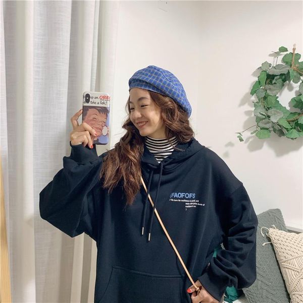 women's hoodies & sweatshirts hed women hooded soft loose simple cartoon printed fashion oversize funny womens streetwear chic leisure, Black
women's hoodies & sweatshirts hed women hooded soft loose simple cartoon printed fashion oversize funny womens streetwear chic leisure, Black
