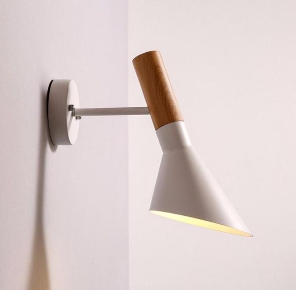 wall lamp modern creative swing head light wooden sconce bedroom lighting bedside reading black / white
wall lamp modern creative swing head light wooden sconce bedroom lighting bedside reading black / white