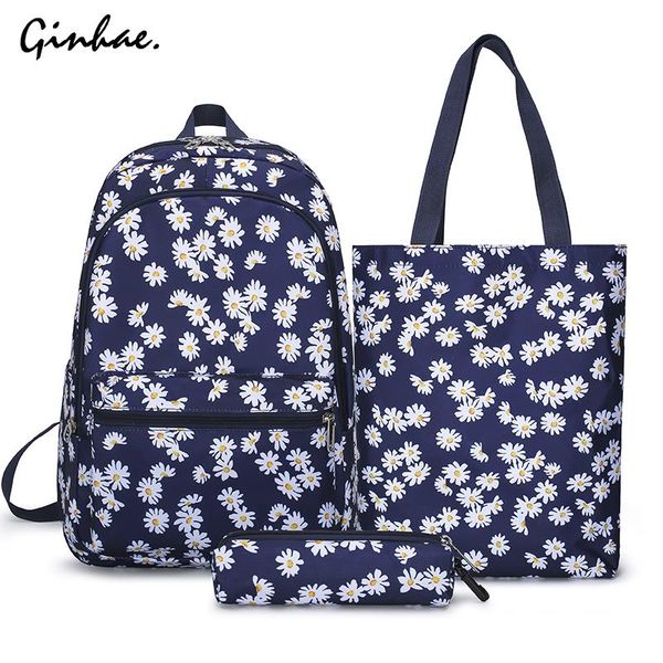 backpack 2021 backpacks for women 3 pcs nylon waterproof floral print school bags female cute travel shoulder daypack bag purse
backpack 2021 backpacks for women 3 pcs nylon waterproof floral print school bags female cute travel shoulder daypack bag purse