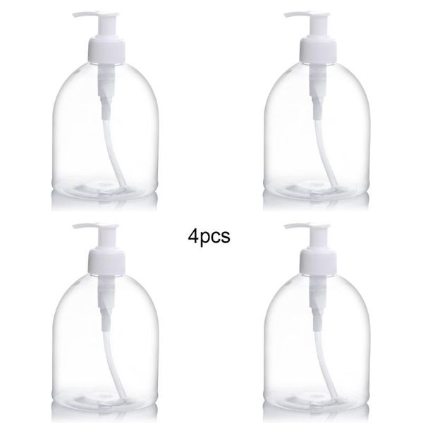 4pcs 500ml large pressed pump refillable bottles capacity shampoo empty gel disinfecting hand sanitizer travel soap dispenser
4pcs 500ml large pressed pump refillable bottles capacity shampoo empty gel disinfecting hand sanitizer travel soap dispenser