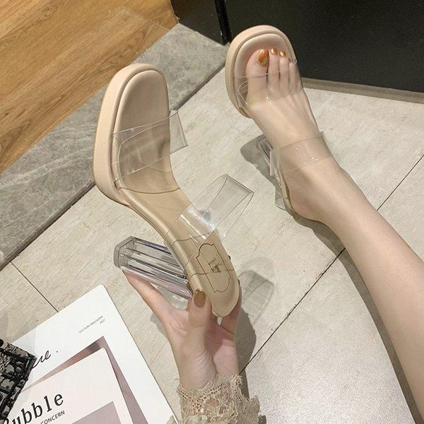 new women sandals pvc jelly crystal heel transparent women clear high heels summer platform sandals pumps shoes 11 cm, Black
new women sandals pvc jelly crystal heel transparent women clear high heels summer platform sandals pumps shoes 11 cm, Black
