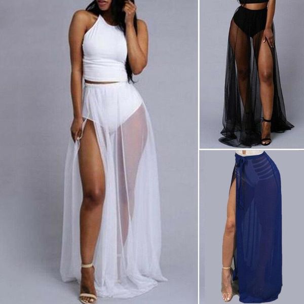 women's swimwear style women cover-ups trendy fashion fitted sheer mesh see through long high waist solid swimming wear bathing 2021, White;black
women's swimwear style women cover-ups trendy fashion fitted sheer mesh see through long high waist solid swimming wear bathing 2021, White;black