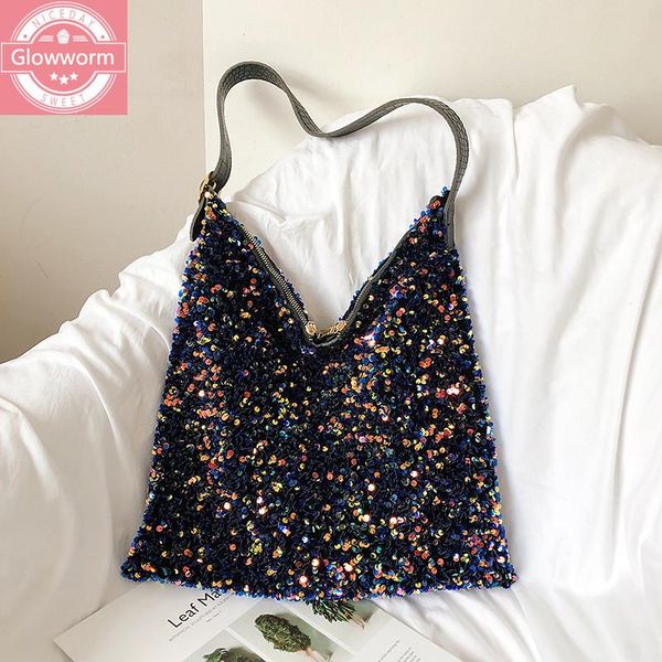 luxury sequins women shoulder bags designer handbags fashion shiny large capacity tote messenger bag lady big purses shopper bag
luxury sequins women shoulder bags designer handbags fashion shiny large capacity tote messenger bag lady big purses shopper bag