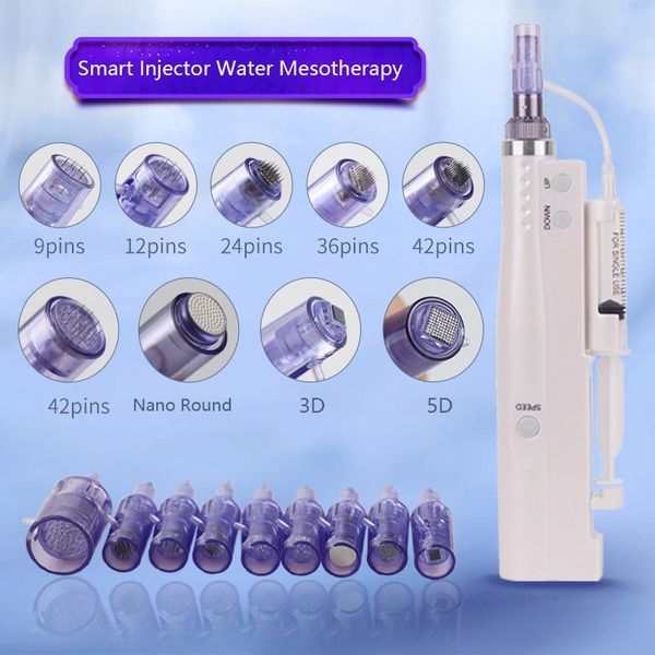 2 in 1 nano mesotherapy microneedle pen mesogun hydra injector derma pen portable smart injector pen facial treatment machine ra
2 in 1 nano mesotherapy microneedle pen mesogun hydra injector derma pen portable smart injector pen facial treatment machine ra