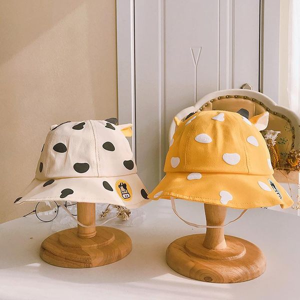 2021 new children cartoon calf embroidered fisherman hat casual breathable boys and girsl sun hat baby basin caps, Yellow
2021 new children cartoon calf embroidered fisherman hat casual breathable boys and girsl sun hat baby basin caps, Yellow