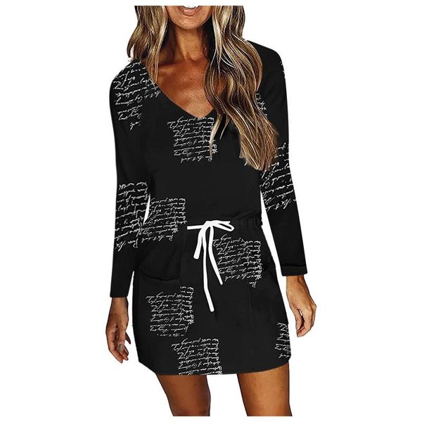 casual dresses v neck party dress women letter print patchwork mini 2021 spring summer office lady a line long sleeve, Black;gray
casual dresses v neck party dress women letter print patchwork mini 2021 spring summer office lady a line long sleeve, Black;gray