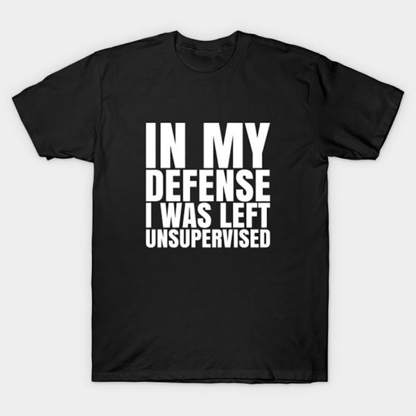 men's t-shirts i was left unsupervised - white text t shirt funny tshirt quotes hilarious slogans gift, White;black
men's t-shirts i was left unsupervised - white text t shirt funny tshirt quotes hilarious slogans gift, White;black