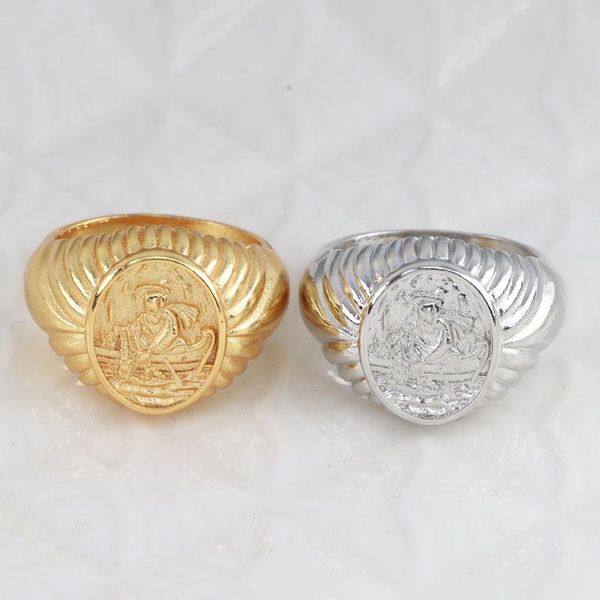 cluster rings retro male carving fisherman boatman grandpa charm unique jewelry for wedding anniversary party punk viking golden ring, Golden;silver
cluster rings retro male carving fisherman boatman grandpa charm unique jewelry for wedding anniversary party punk viking golden ring, Golden;silver
