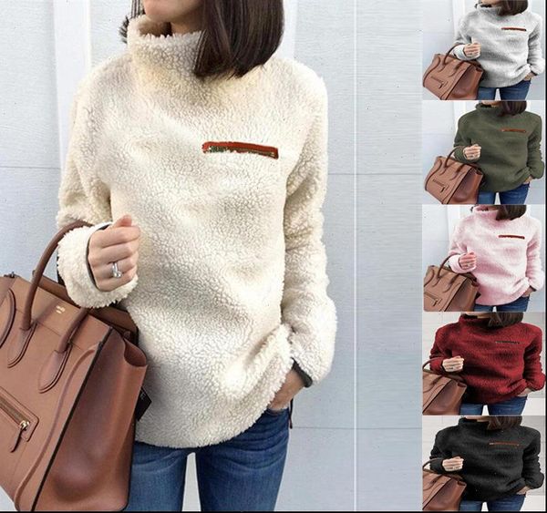 fashion warm winter long sleeve sweater women zipper high collar pullover turtleneck knitted sweaters womens clothing plus size, White;black
fashion warm winter long sleeve sweater women zipper high collar pullover turtleneck knitted sweaters womens clothing plus size, White;black