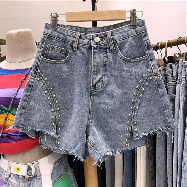 women's jeans women 2021 summer korean version loose pants high waist wide leg show thin shorts trend, Blue
women's jeans women 2021 summer korean version loose pants high waist wide leg show thin shorts trend, Blue