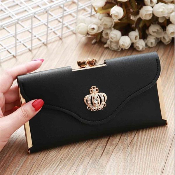 womens trendy pu leather crown clutch wallet long card holder purse box handbag bag, Red;black
womens trendy pu leather crown clutch wallet long card holder purse box handbag bag, Red;black