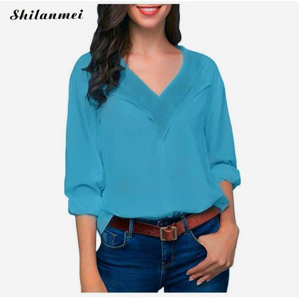 women's blouses & shirts 2021 fashion women chiffon long sleeve tees linen plus size 5xl summer beach ladies loose, White
women's blouses & shirts 2021 fashion women chiffon long sleeve tees linen plus size 5xl summer beach ladies loose, White