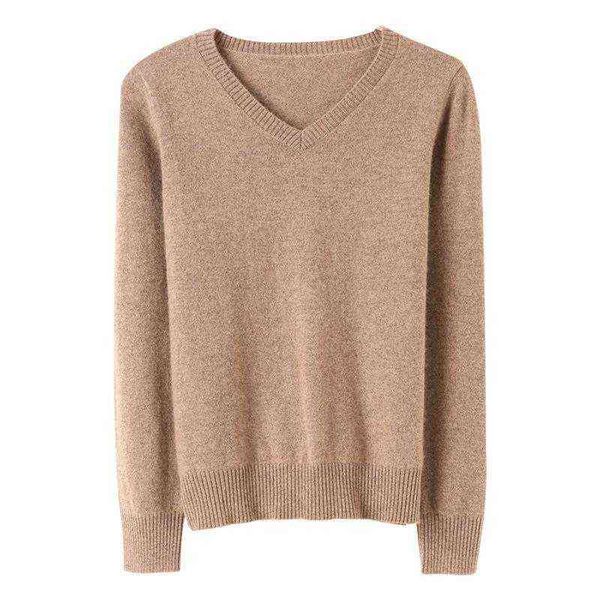2021 autumn and winter v-neck cashmere sweater women's loose thin pullover simple long sleeve with backing, White;black
2021 autumn and winter v-neck cashmere sweater women's loose thin pullover simple long sleeve with backing, White;black