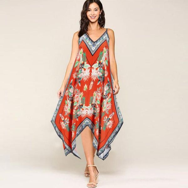 casual dresses fashion floral print white dress 2021 oversize long summer beach woman sleeveless girl maxi women zaraing, Black;gray 
casual dresses fashion floral print white dress 2021 oversize long summer beach woman sleeveless girl maxi women zaraing, Black;gray