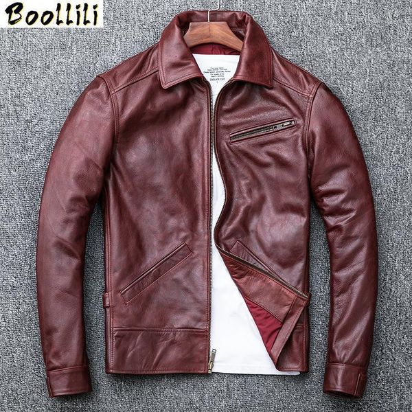 Men's Leather & Faux Boollili Genuine Jacket Men Spring Cow Coat Oil Wax Cowhide Bomber Motorcycle Veste Cuir Homme, Black
Men's Leather & Faux Boollili Genuine Jacket Men Spring Cow Coat Oil Wax Cowhide Bomber Motorcycle Veste Cuir Homme, Black